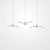 Seagull Shaped Pendant Light Kit Modern Style Metal LED Hanging Lamp for Dining Room Pink Clearhalo 'Ceiling Lights' 'Modern Pendants' 'Modern' 'Pendant Lights' 'Pendants' Lighting' 2024594