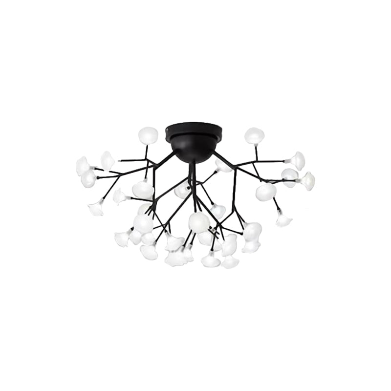 Branching Living Room Flush Mount Metal LED Minimalist Ceiling Light Fixture Clearhalo 'Ceiling Lights' 'Close To Ceiling Lights' 'Close to ceiling' 'Flush mount' Lighting' 2026148