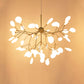 Firefly Chandelier Light Fixture Minimalist LED Acrylic Suspension Lighting for Clothing Shop Gold Clearhalo 'Ceiling Lights' 'Chandeliers' Lighting' options 2026341_d9cb0646-0318-41f9-8aac-e14586cfe680