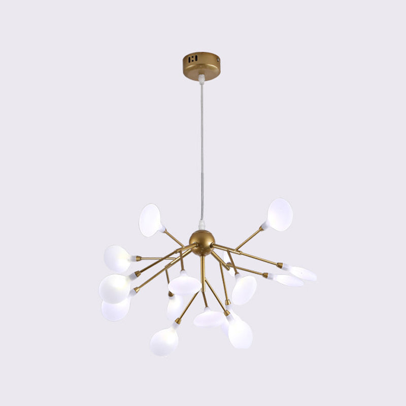 Firefly Chandelier Light Fixture Minimalist LED Acrylic Suspension Lighting for Clothing Shop Clearhalo 'Ceiling Lights' 'Chandeliers' Lighting' options 2026346_b954f909-b3b3-4cb7-a01c-79dfca74e6bd
