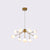 Firefly Chandelier Light Fixture Minimalist LED Acrylic Suspension Lighting for Clothing Shop 9 Gold Clearhalo 'Ceiling Lights' 'Chandeliers' Lighting' options 2026347_c1099246-19af-44ee-bd5b-c223d433be82