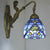 Brass 1 Head Wall Sconce Lighting Victorian Hand Cut Glass Geometry Wall Light for Dining Room Blue Clearhalo 'Art deco wall lights' 'Cast Iron' 'Glass' 'Industrial' 'Middle century wall lights' 'Modern' 'Tiffany wall lights' 'Tiffany' 'Traditional wall lights' 'Wall Lamps & Sconces' 'Wall Lights' Lighting' 2029241