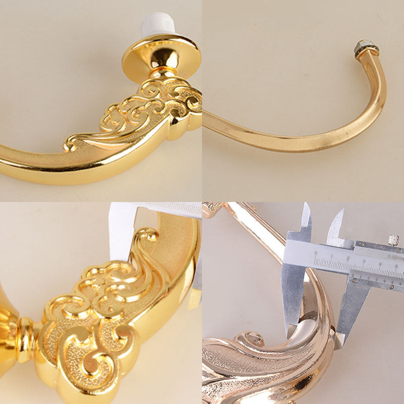 Modern Blossom Pendulum Light White Glass Living Room Pendant Chandelier in Gold Clearhalo 'Ceiling Lights' 'Chandeliers' 'Modern Chandeliers' 'Modern' Lighting' 2030673