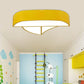 Cartoon Ship LED Flush Mount Light Acrylic Metal Ceiling Lamp for Nursing Room Kitchen Yellow Clearhalo 'Ceiling Lights' 'Close To Ceiling Lights' 'Close to ceiling' 'Flush mount' Lighting' 203546