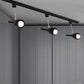 Industrial Stylish Bell Track Light 3 Lights Metallic Rotatable Semi Flush Mount Spotlight in Black/White for Kitchen Clearhalo 'Ceiling Lights' 'Close To Ceiling Lights' 'Close to ceiling' 'Semi-flushmount' Lighting' 204275