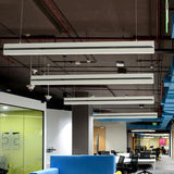 Rectangular Hanging Pendant Contemporary Metal Meeting Room LED Suspension Lighting Clearhalo 'Ceiling Lights' 'Modern Pendants' 'Modern' 'Pendant Lights' 'Pendants' Lighting' 2044249