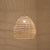 Rattan Cloche Pendant Ceiling Light Asian Single-Bulb Suspension Lighting over Dining Table Beige 14" Clearhalo 'Ceiling Lights' 'Pendant Lights' 'Pendants' Lighting' 2044400_1d87433d-4e2f-4de0-ad3c-17ed57f8c979