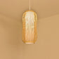 Cage Lantern Pendant Light Fixture Asia Bamboo 1-Light Bistro Suspension Lamp in Wood Wood C Clearhalo 'Ceiling Lights' 'Pendant Lights' 'Pendants' Lighting' 2044456_82c23e78-c488-4acb-9730-5e78955b470f