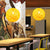 Handwoven Globe Restaurant Pendant Lighting Rattan 1 Bulb Asian Style Hanging Lamp Kit Yellow Clearhalo 'Ceiling Lights' 'Pendant Lights' 'Pendants' Lighting' 2044615_f0fa2453-28f9-48f0-a65c-432a15c4f29f