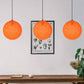 Handwoven Globe Restaurant Pendant Lighting Rattan 1 Bulb Asian Style Hanging Lamp Kit Clearhalo 'Ceiling Lights' 'Pendant Lights' 'Pendants' Lighting' 2044616