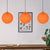 Handwoven Globe Restaurant Pendant Lighting Rattan 1 Bulb Asian Style Hanging Lamp Kit Orange Clearhalo 'Ceiling Lights' 'Pendant Lights' 'Pendants' Lighting' 2044616_ca1659af-962b-49f8-8fd5-40f3b2d0aa12