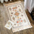 Unique Geometric Rug Multicolor Eclectic Rug Cotton Pet Friendly Carpet with Tassel Knot for Great Room Yellow-Red 2' x 2'11" Clearhalo 'Area Rug' 'Bohemian' 'Rugs' Rug' 2046823