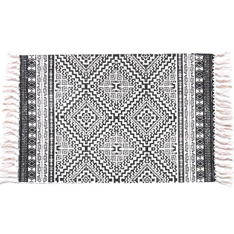 Casual Bohemian Rug Multicolored Geometric Carpet Pet Friendly Rug for Great Room Clearhalo 'Area Rug' 'Bohemian' 'Rugs' Rug' 2046934