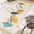 Cute Childrens Art Rug Multicolor Fairy Tale Rug Machine Washable Carpet for Kids Room Yellow-Blue Clearhalo 'Area Rug' 'Bohemian' 'Rugs' Rug' 2047199