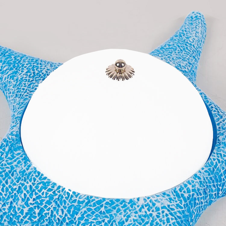 Starfish Kid Bedroom Flush Mount Light Resin Nordic Stylish Ceiling Fixture Clearhalo 'Ceiling Lights' 'Close To Ceiling Lights' 'Close to ceiling' 'Flush mount' Lighting' 204848