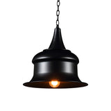 Black/Red/Yellow Single Pendant Light Vintage Metal Bell Shape Hanging Light Fixture for Living Room Clearhalo 'Art Deco Pendants' 'Black' 'Cast Iron' 'Ceiling Lights' 'Ceramic' 'Crystal' 'Industrial Pendants' 'Industrial' 'Metal' 'Middle Century Pendants' 'Pendant Lights' 'Pendants' 'Rustic Pendants' 'Tiffany' Lighting' 204864