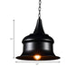 Black/Red/Yellow Single Pendant Light Vintage Metal Bell Shape Hanging Light Fixture for Living Room Clearhalo 'Art Deco Pendants' 'Black' 'Cast Iron' 'Ceiling Lights' 'Ceramic' 'Crystal' 'Industrial Pendants' 'Industrial' 'Metal' 'Middle Century Pendants' 'Pendant Lights' 'Pendants' 'Rustic Pendants' 'Tiffany' Lighting' 204865