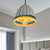 Grey 1-Light Ceiling Lighting Contemporary Concrete Dome Hanging Pendant Light for Living Room Grey Clearhalo 'Ceiling Lights' 'Industrial Pendants' 'Industrial' 'Middle Century Pendants' 'Pendant Lights' 'Pendants' 'Tiffany' Lighting' 204956