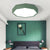 Acrylic Octagon Shape Ceiling Lamp Macaron Loft LED Flush Mount Light for Kitchen Green Clearhalo 'Ceiling Lights' 'Close To Ceiling Lights' 'Close to ceiling' 'Flush mount' Lighting' 205028