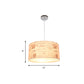 Fabric Drum Shape Hanging Light Modern Kids Suspension Light for Child Bedroom Clearhalo 'Ceiling Lights' 'Pendant Lights' 'Pendants' Lighting' 205329