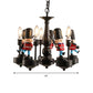 Candle Foyer Kindergarten Hanging Light with Solider Metal Cartoon Chandelier Light Clearhalo 'Ceiling Lights' 'Chandeliers' Lighting' options 205392
