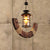 Black Cylinder Pendant Ceiling Light Farmhouse Clear Glass 1 Light Living Room Hanging Lamp with Chain Brown Clearhalo 'Art Deco Pendants' 'Cast Iron' 'Ceiling Lights' 'Ceramic' 'Crystal' 'Industrial Pendants' 'Industrial' 'Metal' 'Middle Century Pendants' 'Pendant Lights' 'Pendants' 'Tiffany' Lighting' 205771