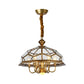 Nickel Geometric Shaped Chandelier Pendant Light Classic Frosted Glass Dining Room Hanging Light Nickel F Clearhalo 'Ceiling Lights' 'Chandeliers' Lighting' options 2058142_f4722f7d-6fe4-4fa0-9ade-66f7ea387c71