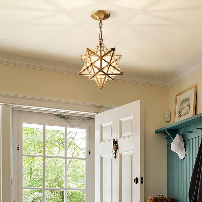 Gold Single-Bulb Ceiling Light Simplicity Metal Geometric Shaped Hanging Pendant Light Gold C Clearhalo 'Ceiling Lights' 'Pendant Lights' 'Pendants' Lighting' 2058158_608e779f-431a-4c8b-abbe-dc2a073d7e3b