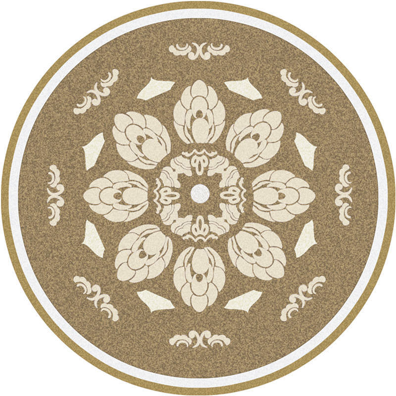 Exotic Moroccan Rug Multi Color Flower Pattern Rug Anti-Slip Pet Friendly Stain Resistant Carpet for Home Rose Gold Clearhalo 'Area Rug' 'Moroccan' 'Rugs' Rug' 2058552