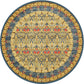 Chic Tribal Patterned Rug Multi Colored Moroccan Rug Polyester Anti-Slip Backing Washable Pet Friendly Carpet for Bedroom Yellow Clearhalo 'Area Rug' 'Moroccan' 'Rugs' Rug' 2058607