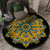 Glamorous Layered Flower Pattern Rug Multi-Colored Moroccan Rug Polypropylene Stain Resistant Anti-Slip Backing Machine Washable Carpet for Home Yellow-Blue Clearhalo 'Area Rug' 'Moroccan' 'Rugs' Rug' 2058681