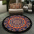 Moroccan Symmetric Patterned Rug Multi Color Polyester Carpet Machine Washable Non-Slip Pet Friendly Rug for Living Room Yellow-Red Clearhalo 'Area Rug' 'Moroccan' 'Rugs' Rug' 2058701