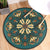 Turkish Blooming Flower Rug Multicolored Polypropylene Rug Machine Washable Pet Friendly Non-Slip Backing Area Rug for Door Green-Yellow Clearhalo 'Area Rug' 'Moroccan' 'Rugs' Rug' 2058729