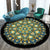 Bohemian Living Room Rug Multicolor Mandala Rug Polyester Stain Resistant Washable Anti-Slip Backing Rug for Hall Golden Clearhalo 'Area Rug' 'Moroccan' 'Rugs' Rug' 2058824