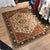 Retro Multicolor Moroccan Rug Synthetics Floral Patterned Rug Anti-Slip Washable Pet Friendly Carpet for Family Room Yellow-Red Clearhalo 'Area Rug' 'Moroccan' 'Rugs' Rug' 2059143