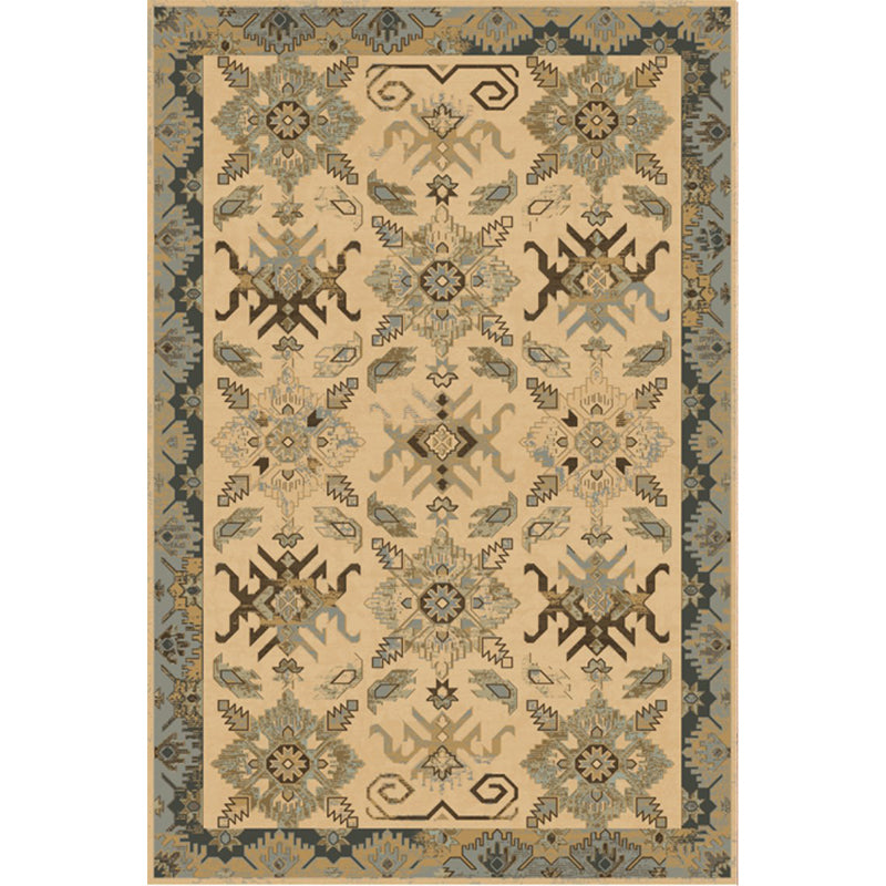 Unusual Rhombus Patterned Rug Multi-Color Moroccan Rug Polyester Pet Friendly Stain Resistant Non-Slip Carpet for Great Room Beige Clearhalo 'Area Rug' 'Moroccan' 'Rugs' Rug' 2059169