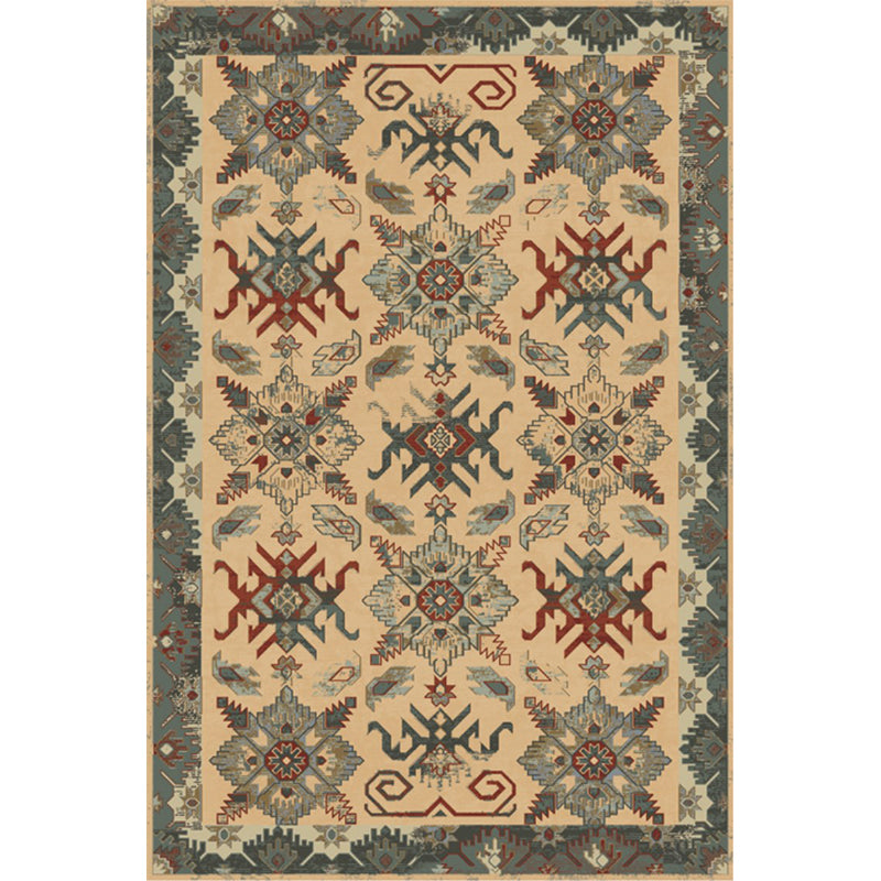 Unusual Rhombus Patterned Rug Multi-Color Moroccan Rug Polyester Pet Friendly Stain Resistant Non-Slip Carpet for Great Room Dark Beige Clearhalo 'Area Rug' 'Moroccan' 'Rugs' Rug' 2059174