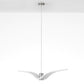 Resin Seagull Suspension Lighting Artistic Single-Bulb Pendant Ceiling Light for Restaurant Clearhalo 'Ceiling Lights' 'Pendant Lights' 'Pendants' Lighting' 2063864