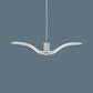 Resin Seagull Suspension Lighting Artistic Single-Bulb Pendant Ceiling Light for Restaurant White B Clearhalo 'Ceiling Lights' 'Pendant Lights' 'Pendants' Lighting' 2063867_2755acf9-40f4-4c1c-9829-f1b6e0dd3b57