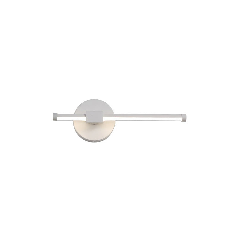 Simplicity Stick Shaped LED Wall Lighting Acrylic Living Room Sconce Light Fixture White A Clearhalo 'Cast Iron' 'Glass' 'Industrial' 'Modern wall lights' 'Modern' 'Tiffany' 'Traditional wall lights' 'Wall Lamps & Sconces' 'Wall Lights' Lighting' 2064381