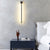 Slim Tube Shaped Sconce Lighting Contemporary Metal Living Room LED Wall Light Fixture Black Clearhalo 'Cast Iron' 'Glass' 'Industrial' 'Modern wall lights' 'Modern' 'Tiffany' 'Traditional wall lights' 'Wall Lamps & Sconces' 'Wall Lights' Lighting' 2064422