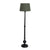Empire Shade Fabric Stand Up Lamp Traditional Single-Bulb Living Room Floor Lighting Army Green Clearhalo 'Floor Lamps' 'Lamps' Lighting' 2064641