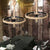 Exposed Bulb Bedroom Hanging Light Kit Industrial Metal and Rope 1 Light Black Pendant Lighting Black Clearhalo 'Art Deco Pendants' 'Black' 'Cast Iron' 'Ceiling Lights' 'Ceramic' 'Crystal' 'Industrial Pendants' 'Industrial' 'Metal' 'Middle Century Pendants' 'Pendant Lights' 'Pendants' 'Rustic Pendants' 'Tiffany' Lighting' 206532