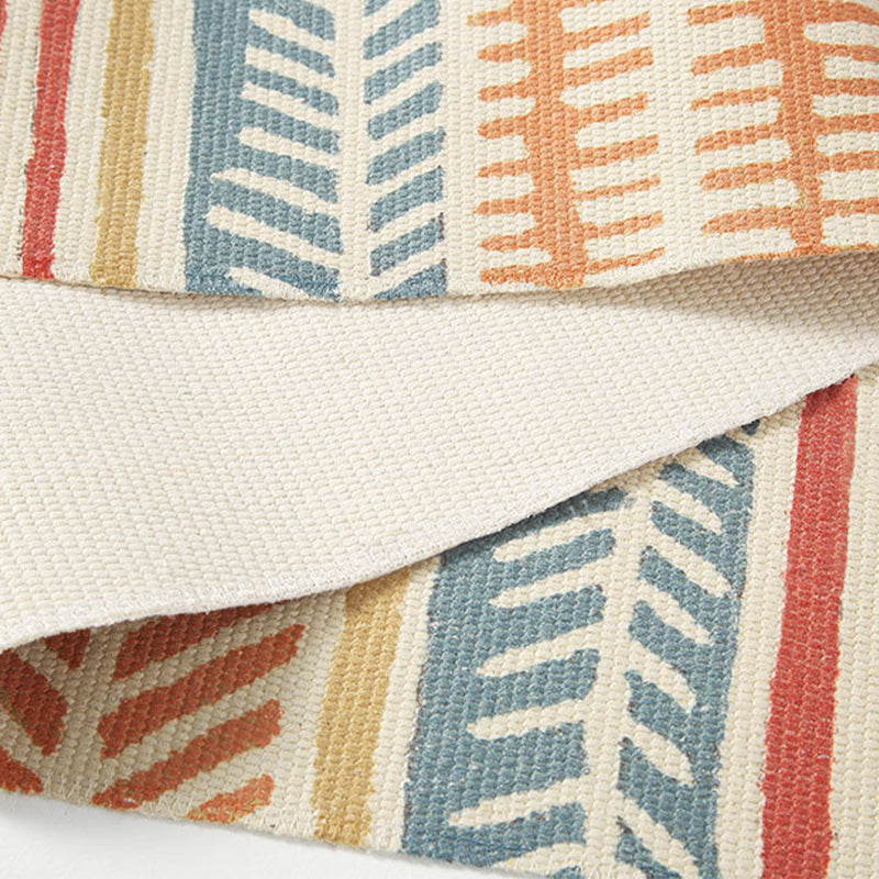 Vivid Plant Knit Rug Multi Colored Modern Rug Synthetics Pet Friendly Carpet for Guest Room Clearhalo 'Area Rug' 'Bohemian' 'Rugs' Rug' 2070198