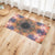 Vivid Plant Knit Rug Multi Colored Modern Rug Synthetics Pet Friendly Carpet for Guest Room Orange Pink 2' x 3'7" Clearhalo 'Area Rug' 'Bohemian' 'Rugs' Rug' 2070203