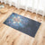Vivid Plant Knit Rug Multi Colored Modern Rug Synthetics Pet Friendly Carpet for Guest Room Dark Blue 2' x 3'7" Clearhalo 'Area Rug' 'Bohemian' 'Rugs' Rug' 2070210