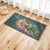 Vivid Plant Knit Rug Multi Colored Modern Rug Synthetics Pet Friendly Carpet for Guest Room Pink-Orange 2' x 3'7" Clearhalo 'Area Rug' 'Bohemian' 'Rugs' Rug' 2070215