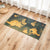 Vivid Plant Knit Rug Multi Colored Modern Rug Synthetics Pet Friendly Carpet for Guest Room Brass 2' x 3'7" Clearhalo 'Area Rug' 'Bohemian' 'Rugs' Rug' 2070219