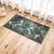 Vivid Plant Knit Rug Multi Colored Modern Rug Synthetics Pet Friendly Carpet for Guest Room Lake Blue 2' x 3'7" Clearhalo 'Area Rug' 'Bohemian' 'Rugs' Rug' 2070227