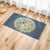 Vivid Plant Knit Rug Multi Colored Modern Rug Synthetics Pet Friendly Carpet for Guest Room Navy 2' x 3'7" Clearhalo 'Area Rug' 'Bohemian' 'Rugs' Rug' 2070235